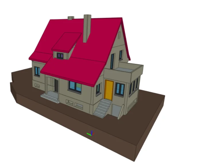 Maquette numérique BIM issue d’un relevé 3D