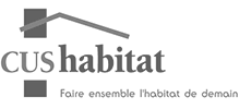 Logo CUS Habitat, partenaire d’Exp’Air 67