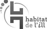 Logo Habitat de l’Ill, partenaire d’Exp’Air 67